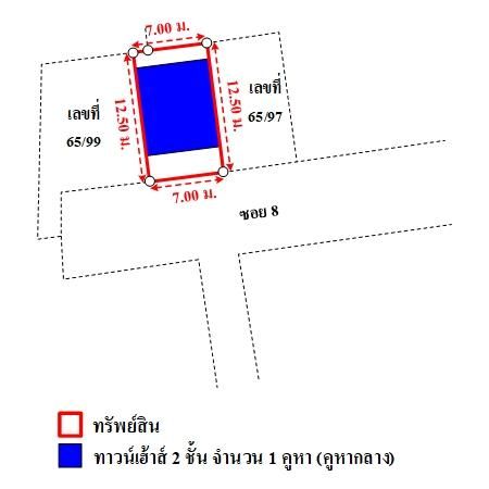 ทรัพย์ บสส. รหัส TL0453 ทาวน์เฮ้าส์  นนทบุรี 3220000 รูปที่ 4