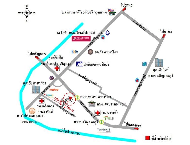ทรัพย์ บสส. รหัส 3A2015 ที่ดินเปล่า กรุงเทพมหานคร 9604300 รูปที่ 2