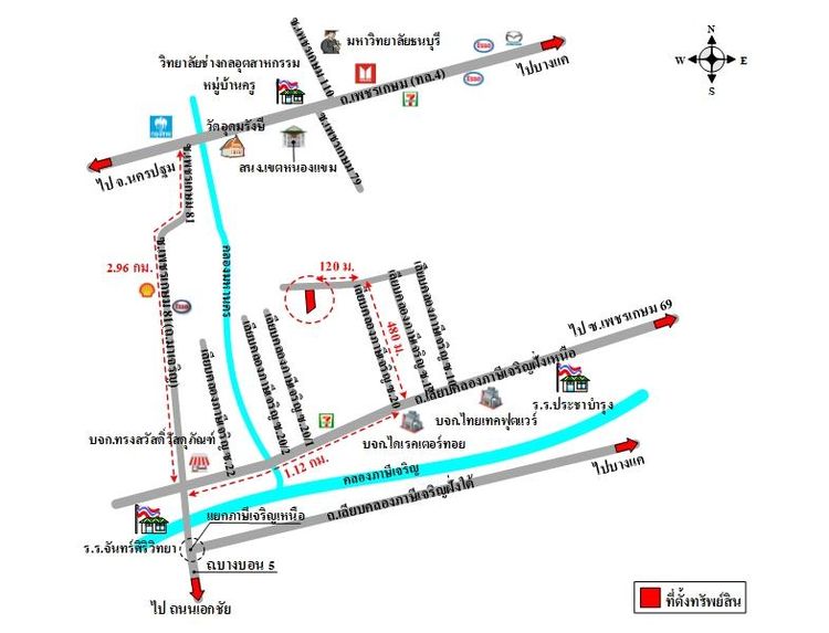 ทรัพย์ บสส. รหัส 4T0681 ที่ดินเปล่า  กรุงเทพมหานคร 9006000 รูปที่ 2