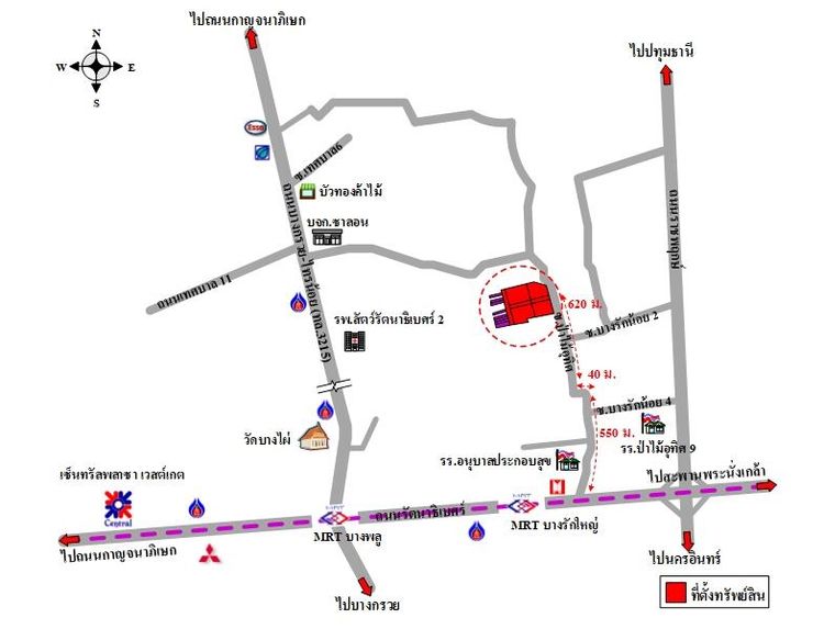 ทรัพย์ บสส. รหัส 8Z6921 โครงการที่พักอาศัย/พาณิชยกรรม นนทบุรี 41833000 รูปที่ 2