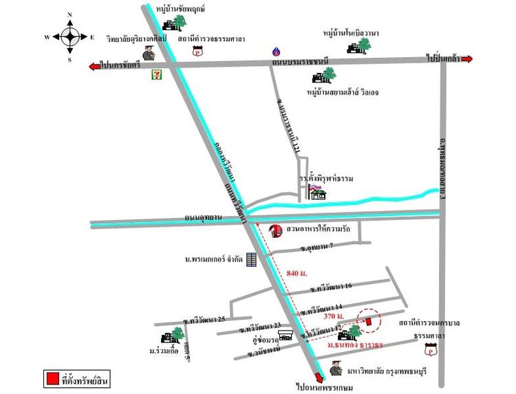 ทรัพย์ บสส. รหัส 8Z3954 บ้านเดี่ยว กรุงเทพมหานคร 6830000 รูปที่ 2