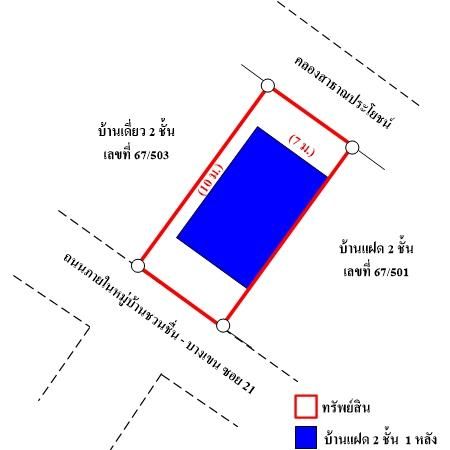 ทรัพย์ บสส. รหัส 8Z6923 บ้านแฝด  กรุงเทพมหานคร 3030000 รูปที่ 4