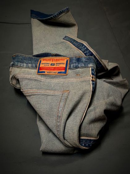 Diesel in side-out D-viker Denim Jeans size 33 รูปที่ 6