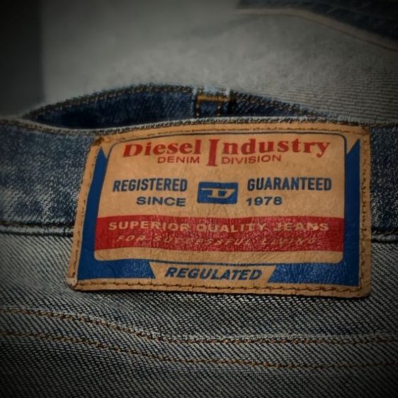 Diesel in side-out D-viker Denim Jeans size 33 รูปที่ 3