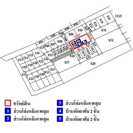 ทรัพย์ บสส. รหัส HTR004 บ้านเดี่ยว  กรุงเทพมหานคร 4725000 รูปที่ 4