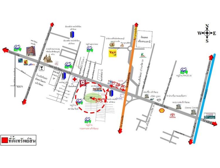 ทรัพย์ บสส. รหัส 3A0702 บ้านเดี่ยว  นนทบุรี 4799600 รูปที่ 2