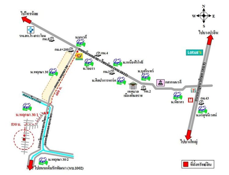 ทรัพย์ บสส. รหัส 8Z7586 บ้านแฝด นนทบุรี 2694500 รูปที่ 2
