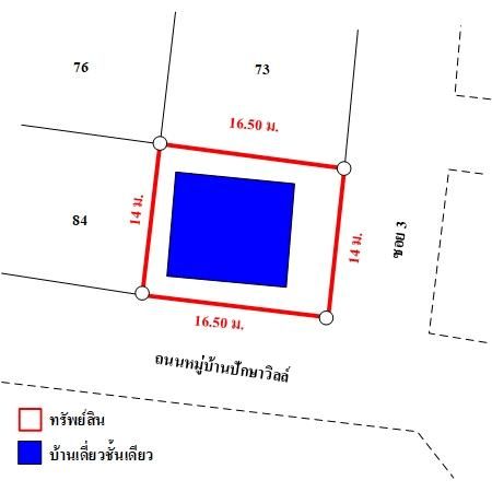 ทรัพย์ บสส. รหัส 3A1529 บ้านเดี่ยว  กรุงเทพมหานคร 2527600 รูปที่ 4
