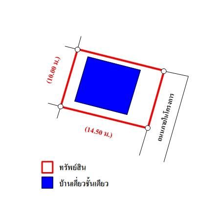 ทรัพย์ บสส. รหัส 3A1904 บ้านเดี่ยว  กรุงเทพมหานคร 1754000 รูปที่ 2
