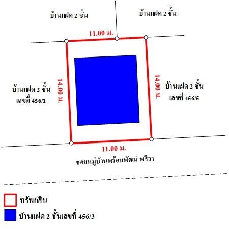 ทรัพย์ บสส. รหัส TL0016 บ้านแฝด  กรุงเทพมหานคร 3390000 รูปที่ 4