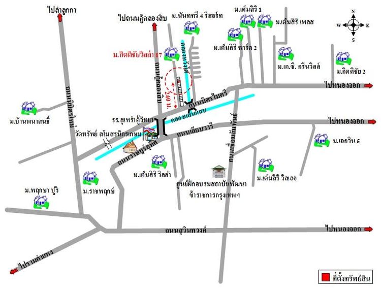 ทรัพย์ บสส. รหัส TL0423 บ้านแฝด กรุงเทพมหานคร 2814100 รูปที่ 2