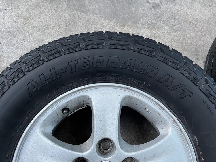 ✨ล้อแม็ก 5รู114✨Mitsu Triton ขอบ 15 แถมยาง 235-75-15 OTANI ปี 20 รูปที่ 8