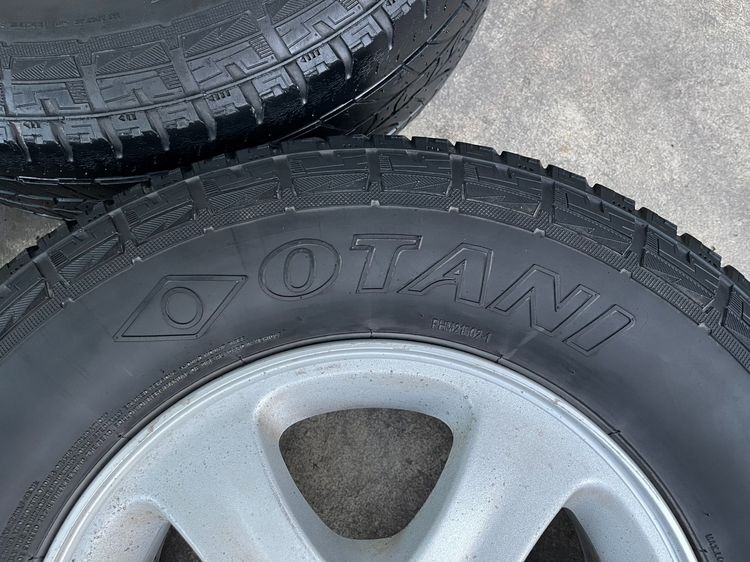 ✨ล้อแม็ก 5รู114✨Mitsu Triton ขอบ 15 แถมยาง 235-75-15 OTANI ปี 20 รูปที่ 6