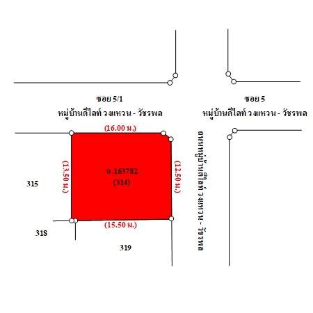 ทรัพย์ บสส. รหัส 3A2320 บ้านเดี่ยว  ปทุมธานี 5075000 รูปที่ 3