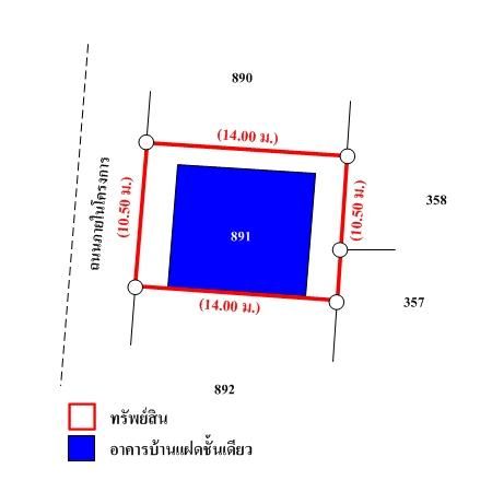 ทรัพย์ บสส. รหัส 8Z5364 บ้านแฝด ปทุมธานี 1685000 รูปที่ 3