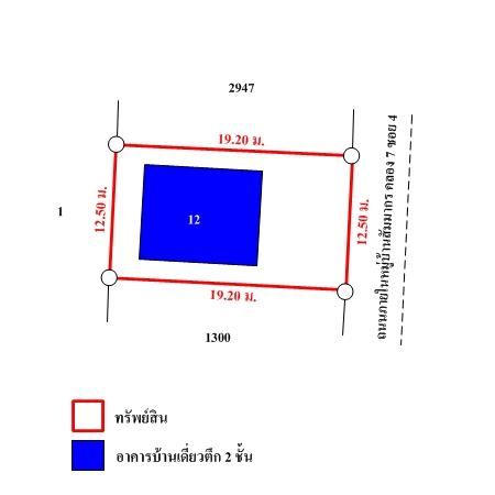 ทรัพย์ บสส. รหัส 8Z6280 บ้านเดี่ยว  ปทุมธานี 3097700 รูปที่ 4