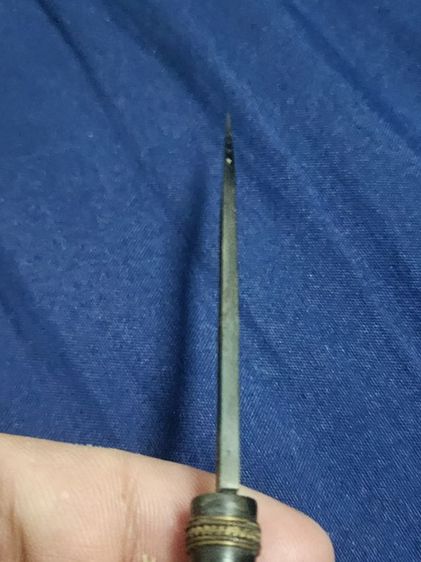 มีดหลวงพ่อเดิม ด้ามจับพระพิคเณศ ขนาด5.2นิ้ว ปี2470 รูปที่ 18