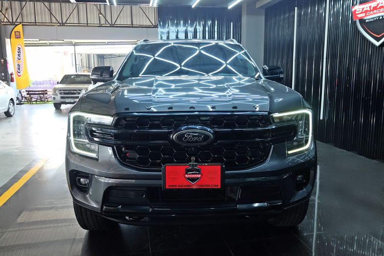 Ford Everest 2023 2.0 Turbo Sport Utility-car เบนซิน เกียร์อัตโนมัติ เทา รูปที่ 2