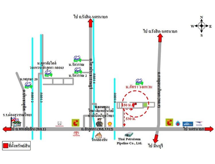 ทรัพย์ บสส. รหัส HL0439 บ้านเดี่ยว  ปทุมธานี 4085700 รูปที่ 2
