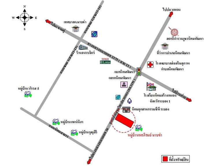 ทรัพย์ บสส. รหัส 3A1240 บ้านเดี่ยว  ระยอง 2501700 รูปที่ 2