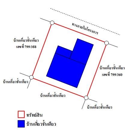 ทรัพย์ บสส. รหัส HL0300 บ้านเดี่ยว  ระยอง 2054500 รูปที่ 4