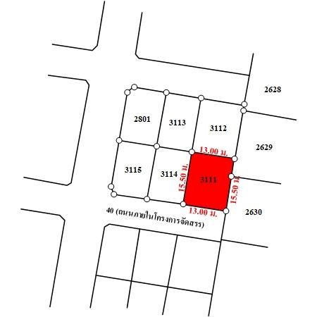 ทรัพย์ บสส. รหัส HL0400 บ้านเดี่ยว  ระยอง 3391100 รูปที่ 3