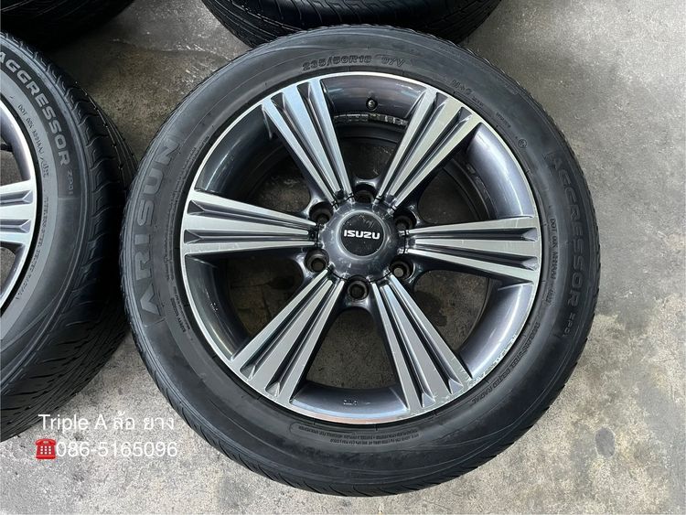 ✨ล้อแม็ก✨ISUZU X-Series ขอบ 18 เทาหน้าเงา พร้อมยาง 235-50-18 ARISUN💥ปี 22💥 รูปที่ 3