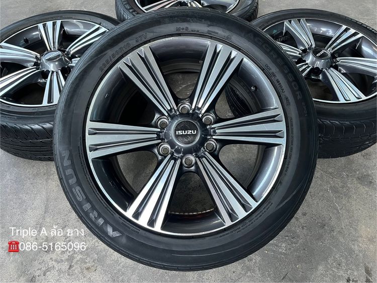 ✨ล้อแม็ก✨ISUZU X-Series ขอบ 18 เทาหน้าเงา พร้อมยาง 235-50-18 ARISUN💥ปี 22💥 รูปที่ 2