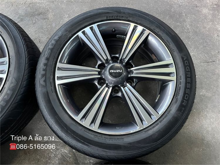 ✨ล้อแม็ก✨ISUZU X-Series ขอบ 18 เทาหน้าเงา พร้อมยาง 235-50-18 ARISUN💥ปี 22💥 รูปที่ 5