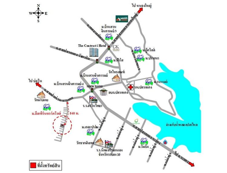 ทรัพย์ บสส. รหัส HL0501 บ้านเดี่ยว ระยอง 2390000 รูปที่ 2