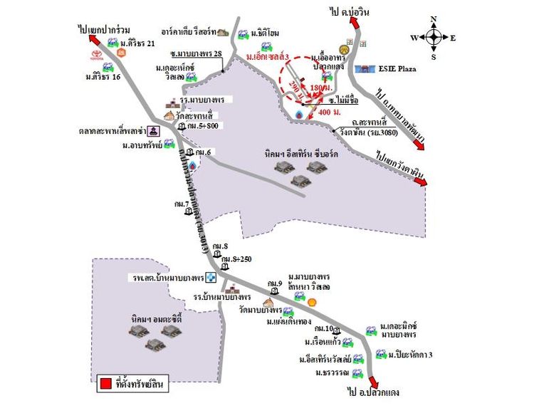 ทรัพย์ บสส. รหัส TL0324 บ้านแฝด  ระยอง 1798000 รูปที่ 2