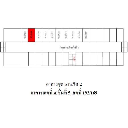 ทรัพย์ บสส. รหัส 3A1142 ห้องชุดพักอาศัย  กรุงเทพมหานคร 186000 รูปที่ 3
