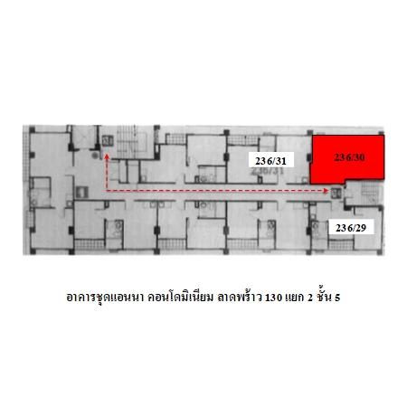 ทรัพย์ บสส. รหัส CL0111 ห้องชุดพักอาศัย  กรุงเทพมหานคร 1124000