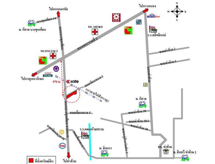 ทรัพย์ บสส. รหัส 3A0639 อาคารพาณิชย์  กรุงเทพมหานคร 5410000 รูปที่ 2