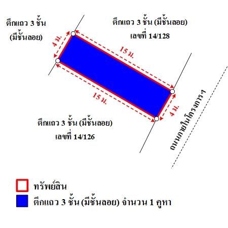ทรัพย์ บสส. รหัส 3A0785 อาคารพาณิชย์  กรุงเทพมหานคร 2205300 รูปที่ 4