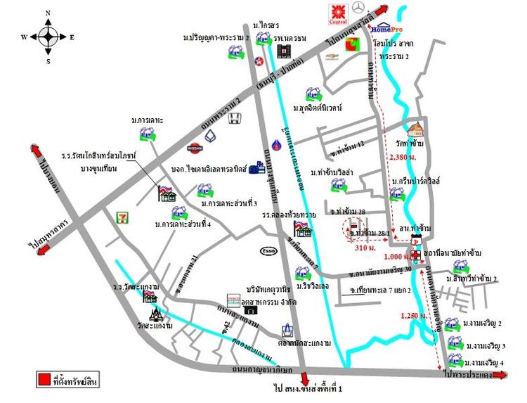ทรัพย์ บสส. รหัส 3A1729 อาคารพาณิชย์  กรุงเทพมหานคร 2530000 รูปที่ 2