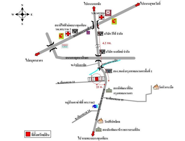 ทรัพย์ บสส. รหัส 8Z5310 อาคารพาณิชย์ กรุงเทพมหานคร 5140000 รูปที่ 2