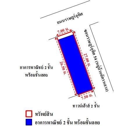 ทรัพย์ บสส. รหัส SL0082 อาคารพาณิชย์  กรุงเทพมหานคร 5988900 รูปที่ 4