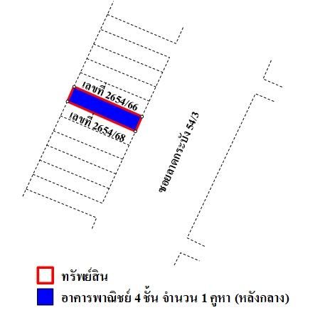 ทรัพย์ บสส. รหัส SL0118 อาคารพาณิชย์  กรุงเทพมหานคร 5745000 รูปที่ 4