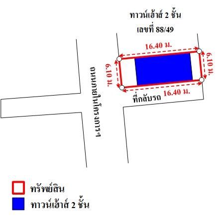 ทรัพย์ บสส. รหัส TL0110 ทาวน์เฮ้าส์  กรุงเทพมหานคร 2114000 รูปที่ 4