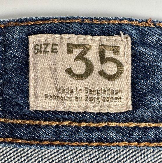 ⚠️รุ่นใหม่‼️กางเกงยีนส์ Timberland ของแท้ ยีนส์ฟอกผ้าบางสีเข้ม รูปที่ 10
