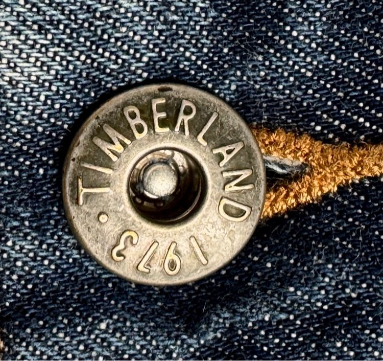 ⚠️รุ่นใหม่‼️กางเกงยีนส์ Timberland ของแท้ ยีนส์ฟอกผ้าบางสีเข้ม รูปที่ 6