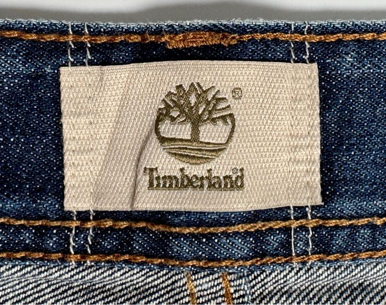 ⚠️รุ่นใหม่‼️กางเกงยีนส์ Timberland ของแท้ ยีนส์ฟอกผ้าบางสีเข้ม รูปที่ 4
