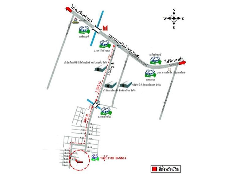 ทรัพย์ บสส. รหัส TL0074 ทาวน์เฮ้าส์  สมุทรปราการ 2650700 รูปที่ 2