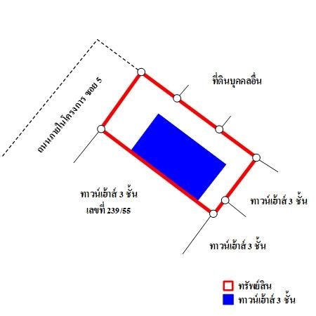 ทรัพย์ บสส. รหัส TL0382 ทาวน์เฮ้าส์  สมุทรปราการ 4303000 รูปที่ 4