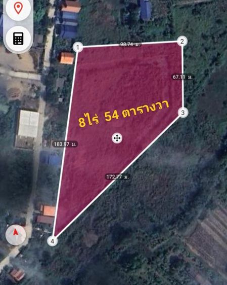 ไม่ใช่ ที่ดินเปล่าซอยเทศบาล1 หลังที่ว่าการอำเภอสามโคก ใกล้วัดบางเตยใน รูปที่ 3