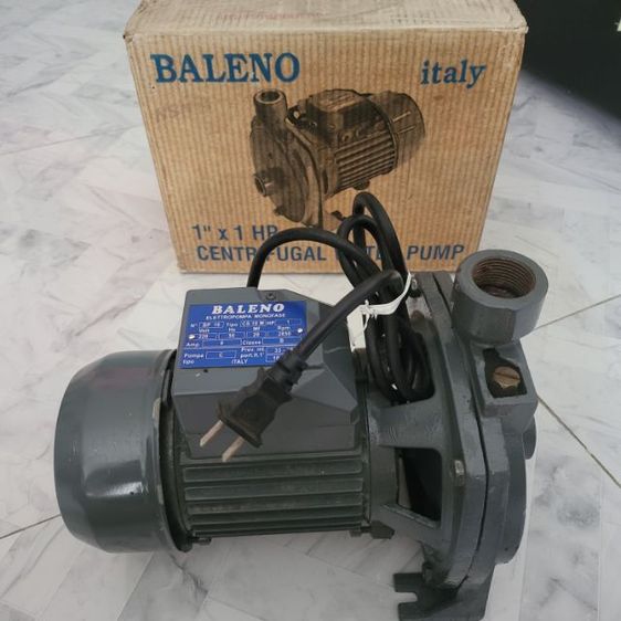 อื่นๆ ปั๊ม 1 แรงม้า (1 HP): ท่อ 1 นิ้ว เหมาะสำหรับงานหนักสูบน้ำขึ้นอาคารสูง งานเกษตรสวน ไร่นา ปริมาณน้ำมาเต็ม