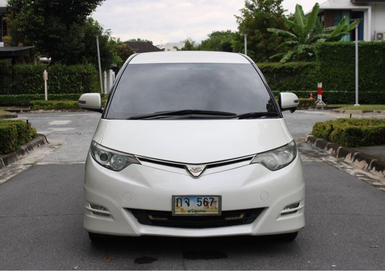 รถ Toyota Estima 2.4 G สี ขาว