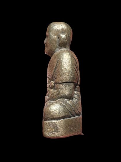 รูปหล่อ หลัง ตะเข็บ หลวงปู่เผือก วัดกิ่งแก้ว รุ่นแรก สป.ปี2502 รูปที่ 3