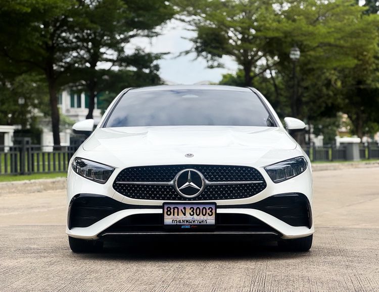 Mercedes-Benz A-Class 2024 A200 Sedan เบนซิน ไม่ติดแก๊ส เกียร์อัตโนมัติ ขาว รูปที่ 2